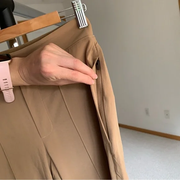 Athleta Brooklyn Heights Pant Khaki Tan Size 0 - Picture 6 of 10